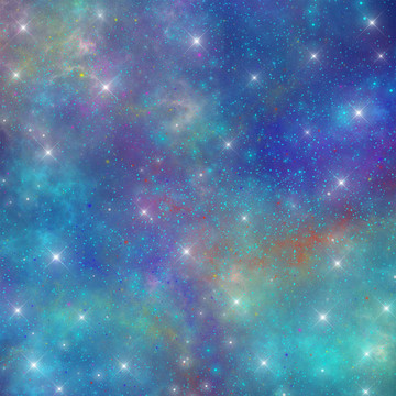 高清美麗的星空宇宙圖