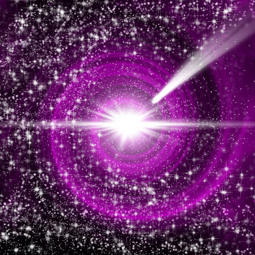 高清美麗的漩渦星空宇宙圖