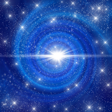 高清漩渦星空宇宙圖