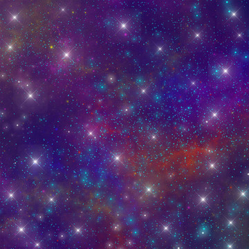 唯美星空圖
