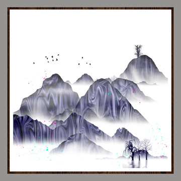 中國(guó)水彩水墨裝飾畫(huà)
