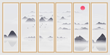 禪意山水畫(huà)