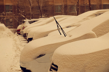 暴雪加沙尘暴