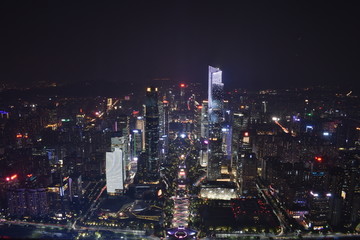 珠江新城夜景