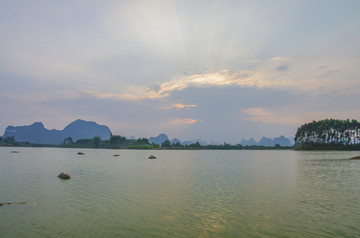 水面湖面