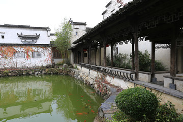 中式园林庭院