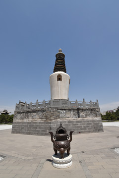 大同法华寺琉璃喇嘛塔