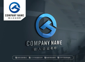 GT字母標志TG字母標志