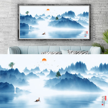 新中式水墨抽象畫