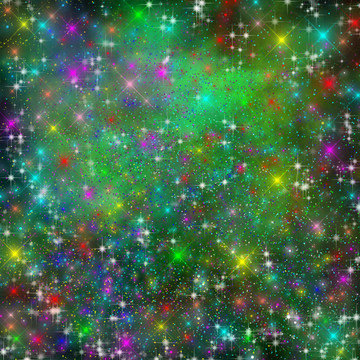 高清絢麗唯美的宇宙星空圖