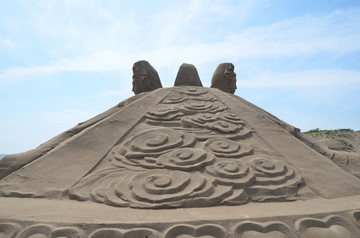 沙子雕塑
