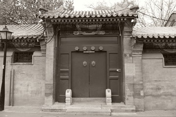 北京四合院门楼