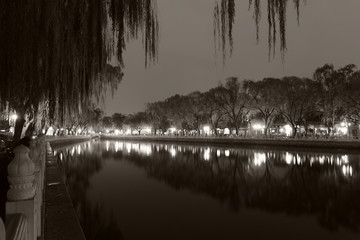 什刹海夜景