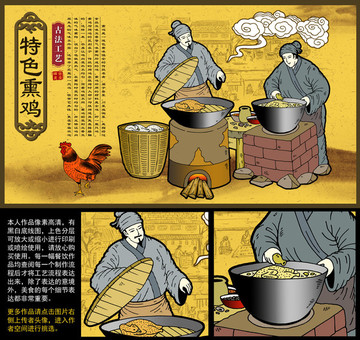 熏雞海報(bào)