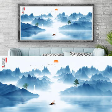 寫(xiě)意意境水墨畫(huà)