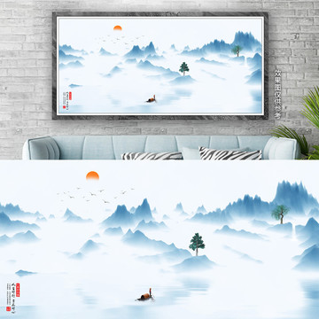 中國風(fēng)水墨畫
