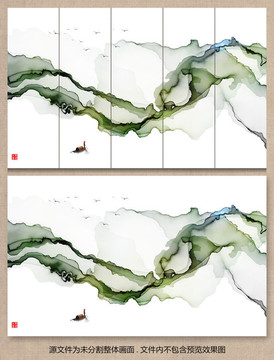 新中式水墨抽象畫