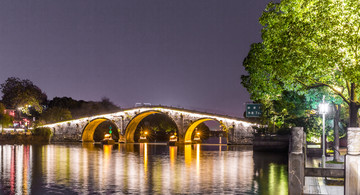 京杭运河夜景