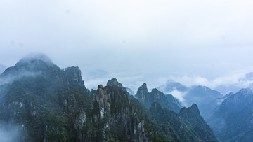 黄山奇峰云海