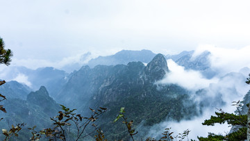 黄山云海奇石