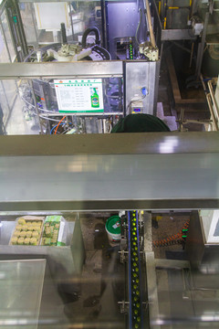 山东青岛啤酒博物馆自动贴标机