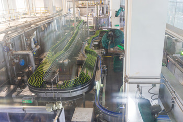 山东青岛啤酒博物馆现代化生产线
