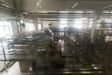 青岛啤酒博物馆啤酒包装生产线