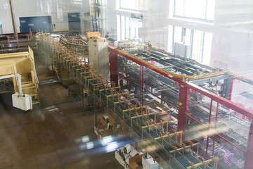 青岛啤酒博物馆自动化啤酒生产线