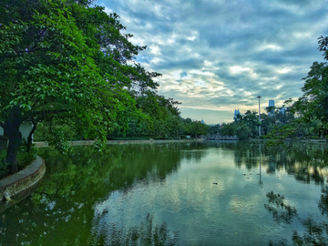 深圳洪湖公园风景