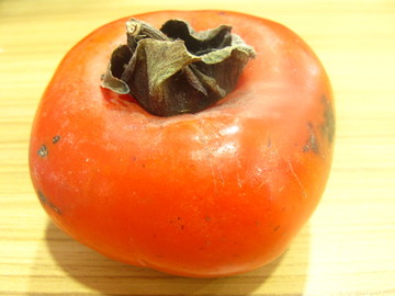 一个柿子