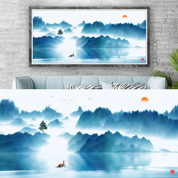 水墨裝飾畫