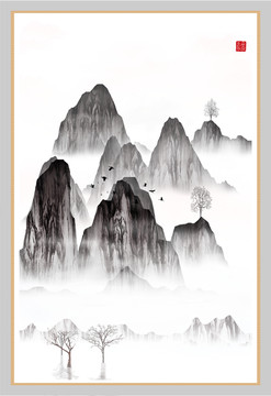 墨韻水墨畫