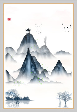 墨韻水墨畫