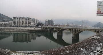 石台雪景