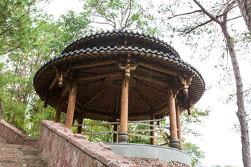 武夷山风景区天心永乐禅寺半山亭