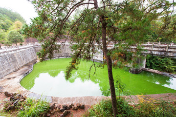 武夷山风景区天心永乐禅寺莲花池