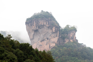 福建武夷山风景区大王峰