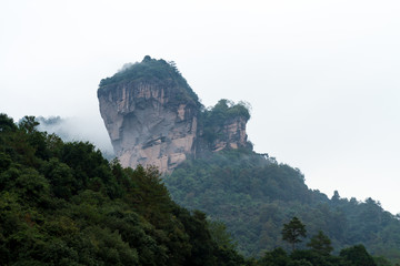 福建武夷山风景区大王峰