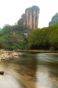 福建武夷山风景区玉女峰风光