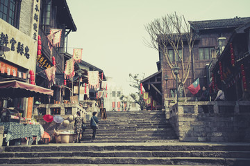 老重庆民国建筑街景