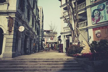 老重庆民国建筑街景