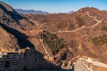 古北口司马台长城建筑风景