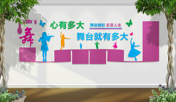舞蹈文化墻