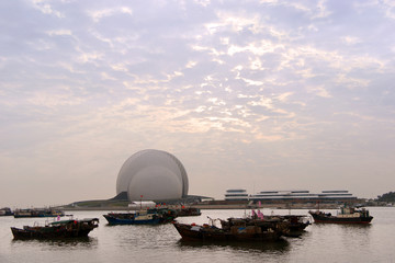 珠海大剧院建筑外景