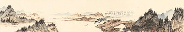 溥儒山水畫(huà)