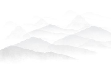 水墨山水畫