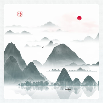 中國(guó)山水畫(huà)