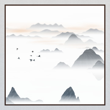 寫意山水畫