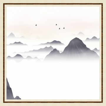 寫意山水畫