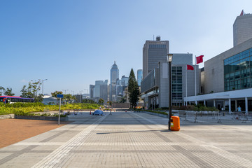 香港现代建筑群